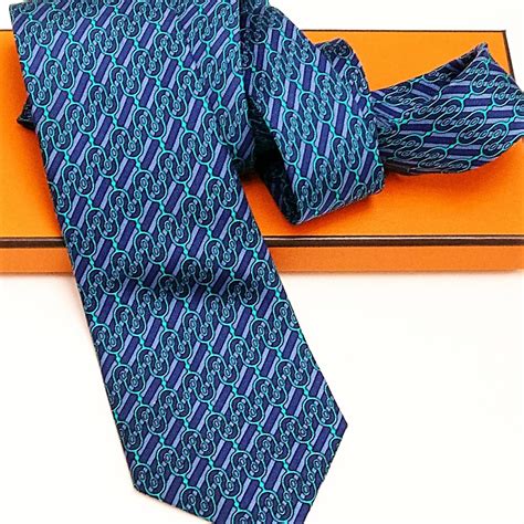 hermes silk necktie